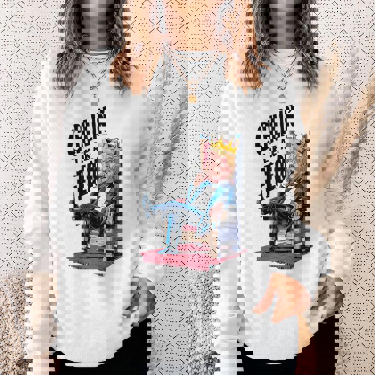 トランプ・サマー 2024 チリン・ライク・ア・フェロン・ファニー スウェットシャツ 彼女への贈り物