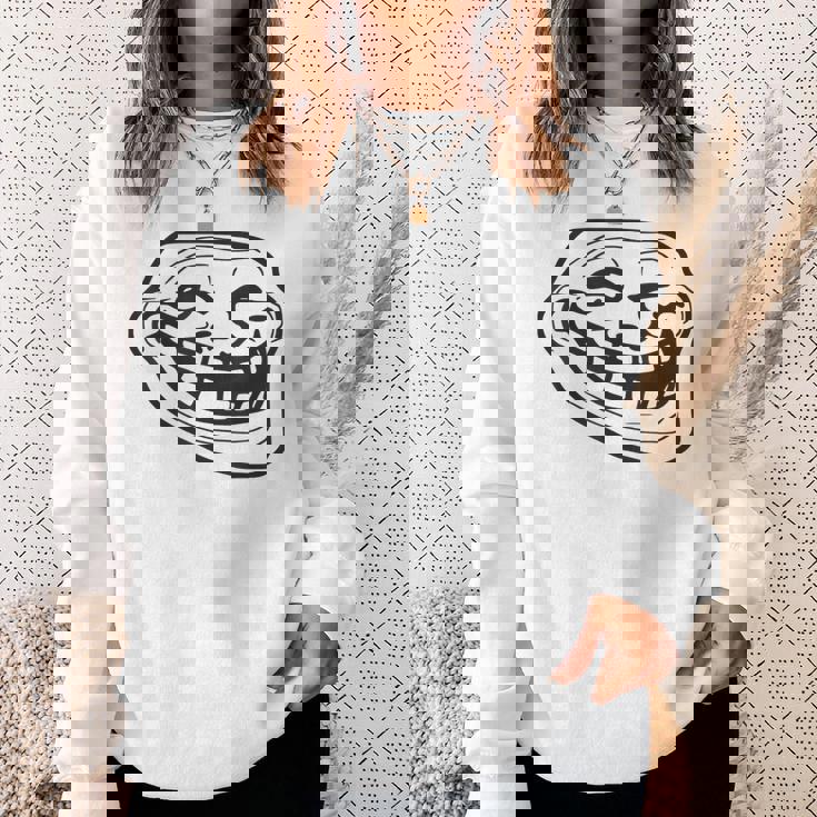 トロールフェイス スウェットシャツ 彼女への贈り物