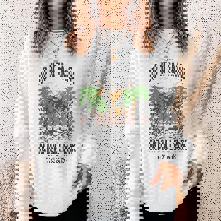 ドイインタノン国立公園タイ スウェットシャツ 彼女への贈り物