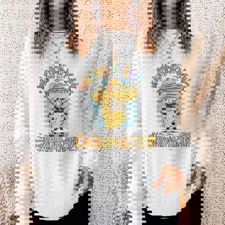 ナチョー 平均 カイロプラクター タコス 整体調整 スウェットシャツ 彼女への贈り物