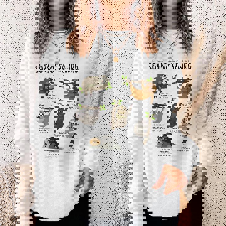 ナマケモノ 面白い動物 キュート ナマケモノ 恋人 ギフト スウェットシャツ 彼女への贈り物