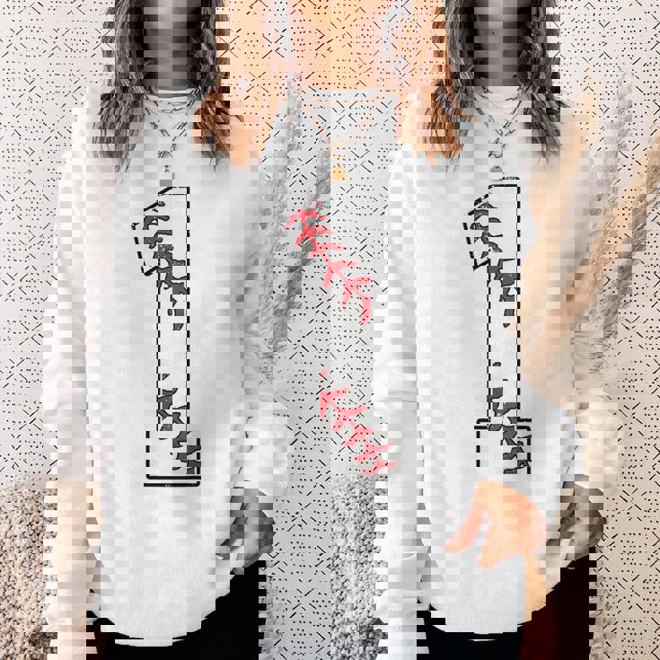 ナンバー1 ベースボールジャージー ナンバー1 背面にプリント スウェットシャツ 彼女への贈り物