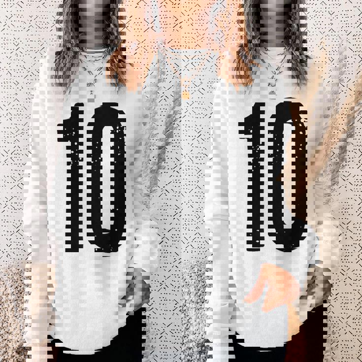 ナンバー10 スウェットシャツ 彼女への贈り物