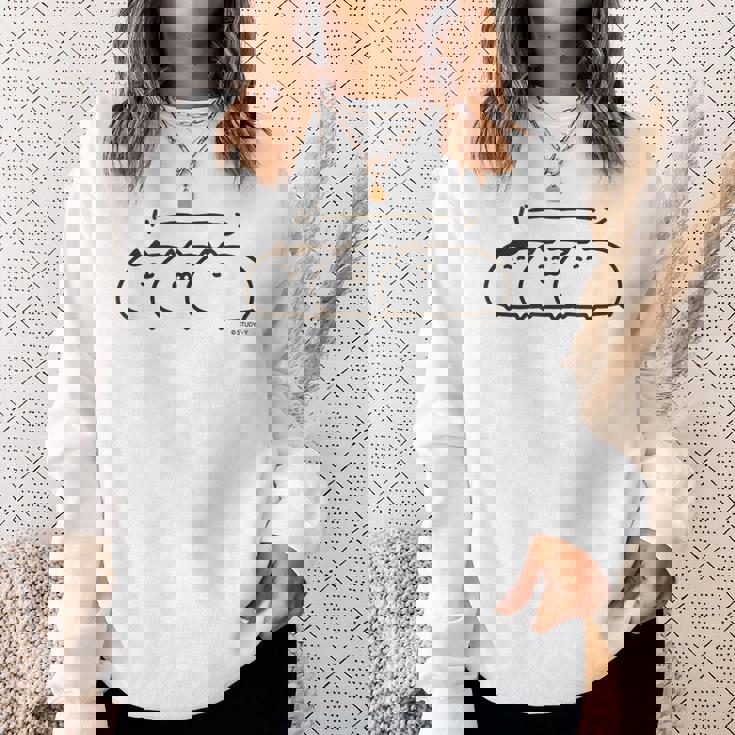 ネコこのゴロ バーン スウェットシャツ 彼女への贈り物