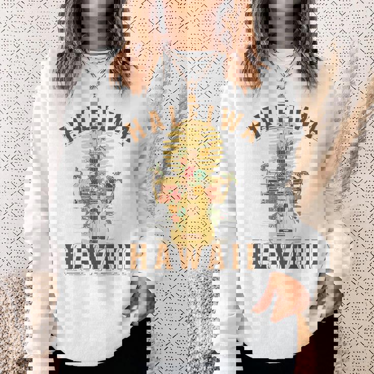 ハレイワ ハワイ ビーチ 夏休み スウェットシャツ 彼女への贈り物