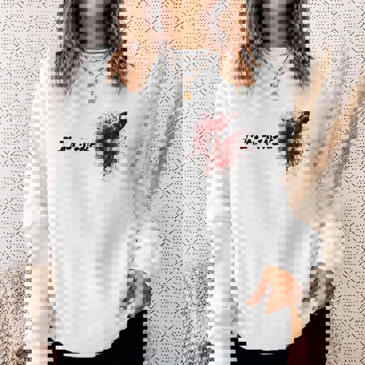 ハロウィンホラー血染み傷＆血傷元気です スウェットシャツ 彼女への贈り物