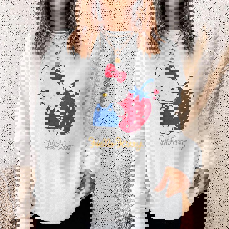 ハローキティ いちご ライトカラー スウェットシャツ 彼女への贈り物