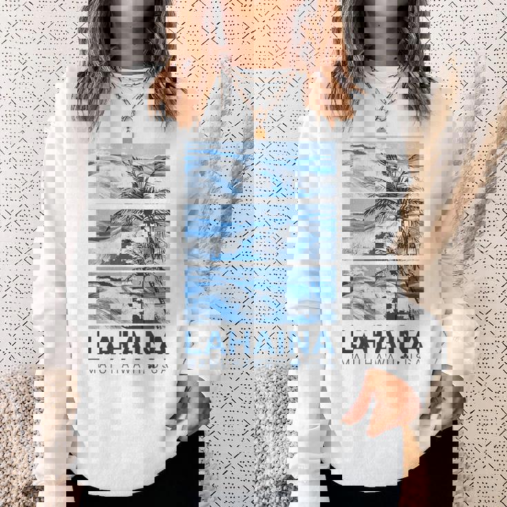 ハワイ ラハイナ マウイ ハワイアン スウェットシャツ 彼女への贈り物