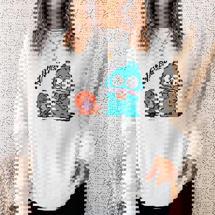 ハンギョドン 蝶ネクタイ ライトカラー スウェットシャツ 彼女への贈り物