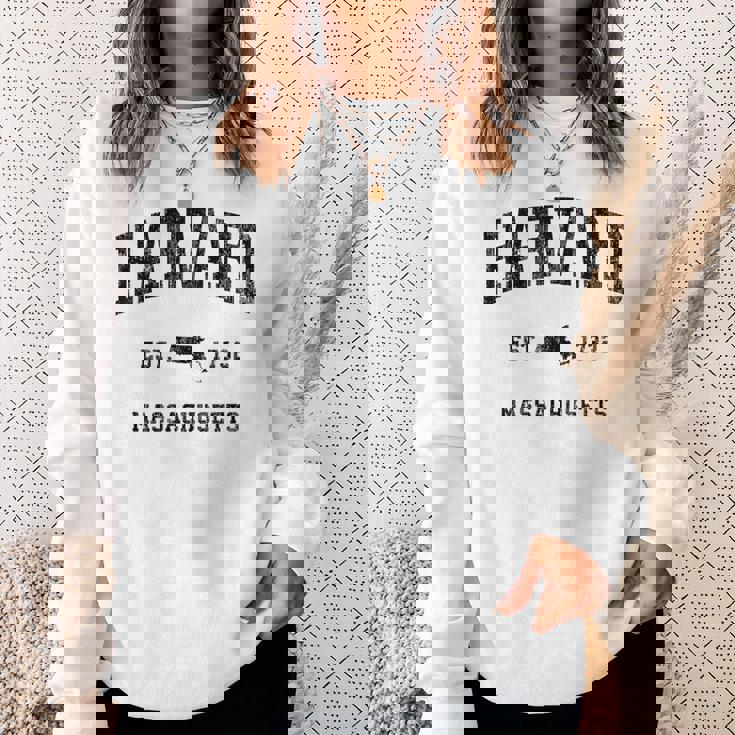 ハーバード マサチューセッツ Ma ビンテージ アスレチック ブラックスポーツデザイン スウェットシャツ 彼女への贈り物