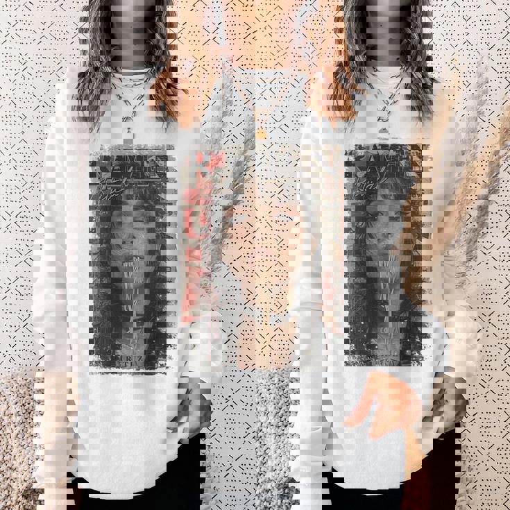 バックプリントtシャツ ピンナップガール ラーメン ヌードル アニメ マンガ アジアン ラーメン スウェットシャツ 彼女への贈り物