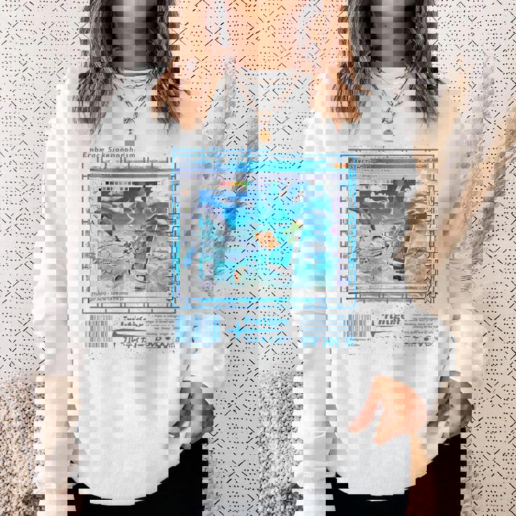 バックプリントフルティガーエアロファッションコレクション スウェットシャツ 彼女への贈り物