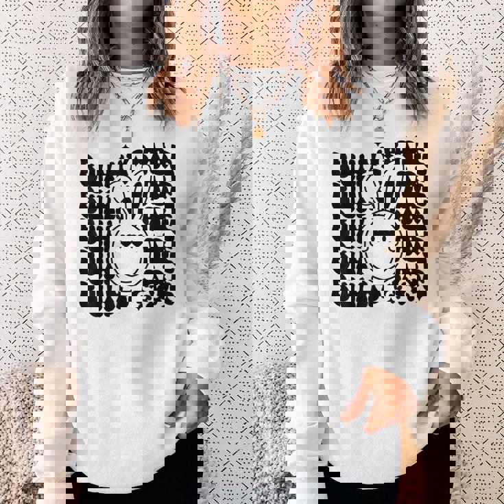 バニー ベイブ イースター サンデー レトロ グルービー 春 スウェットシャツ 彼女への贈り物