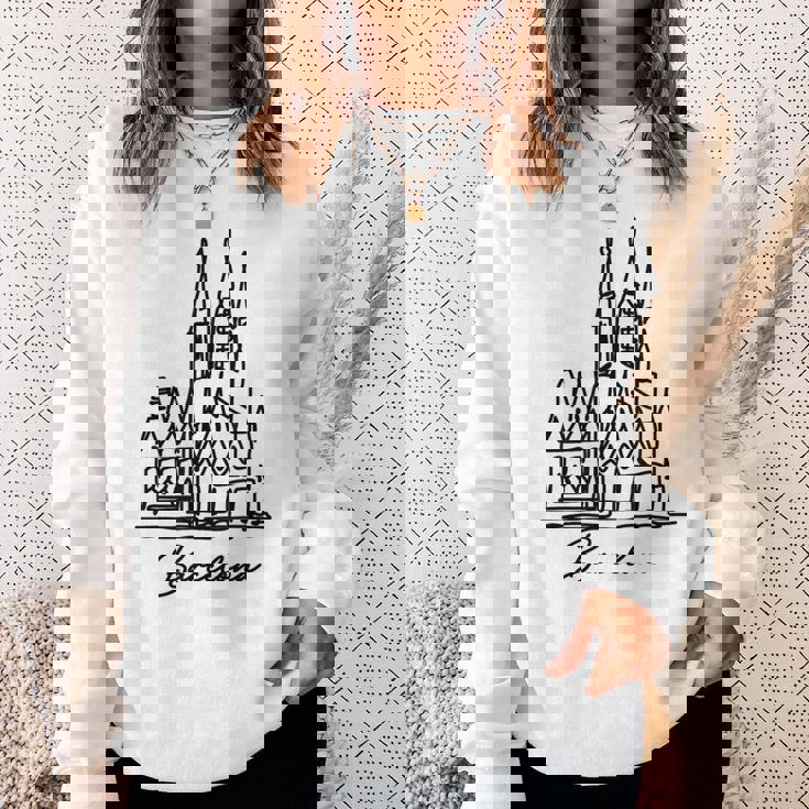 バルセロナ サグラダ ファミリア スペイン お土産 スウェットシャツ 彼女への贈り物