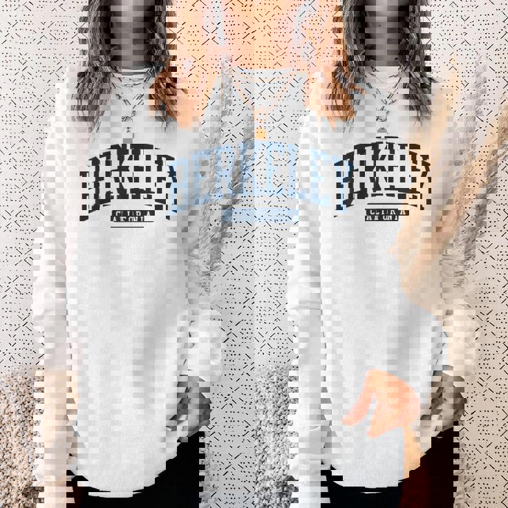 バークレーカリフォルニアカリフォルニアカレッジユニバーシティスタイル ネイビー スウェットシャツ 彼女への贈り物