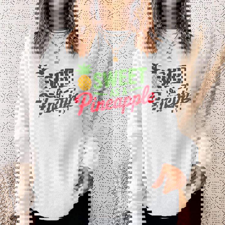 パイナップルのように甘い スウェットシャツ 彼女への贈り物