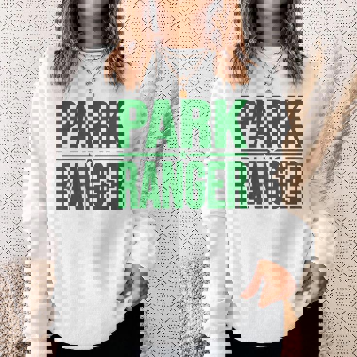 パークレンジャーパークランドワイルドライフフォレスト法執行機関 スウェットシャツ 彼女への贈り物