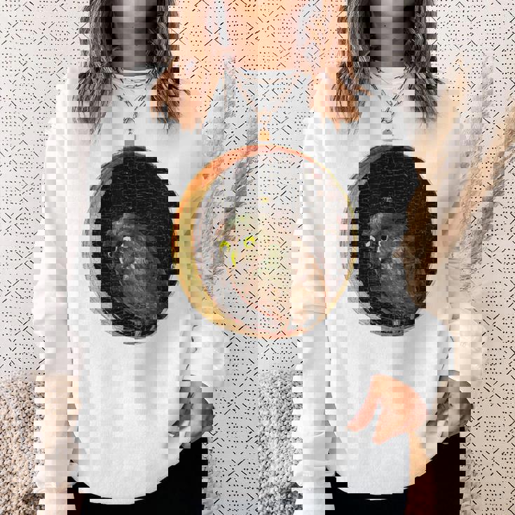 ヒエロニムス ボッシュ フクロウ 大喜びの庭 スウェットシャツ 彼女への贈り物