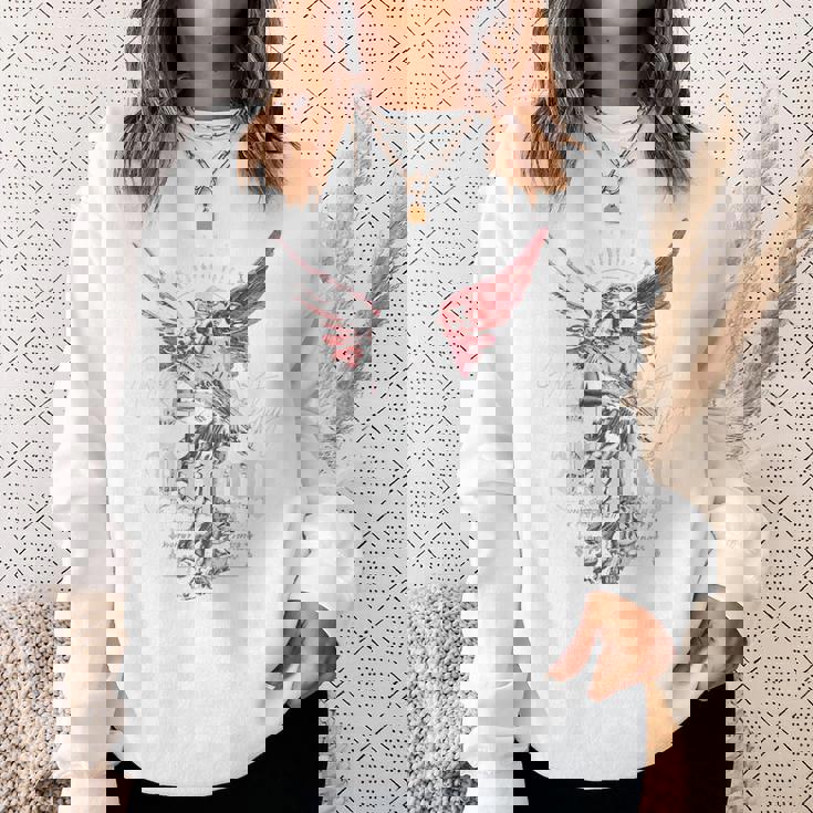 ヒップホップ ヴィンテージ エッジー アーバン Y2k バックプリント ストリートウェア エンジェル スウェットシャツ 彼女への贈り物