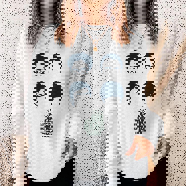 ビッグバン理論ロゴ グループヘア スウェットシャツ 彼女への贈り物