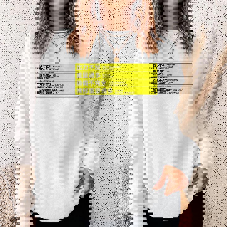 ビルドエラー エネルギー不足 長袖tシャツ スウェットシャツ 彼女への贈り物