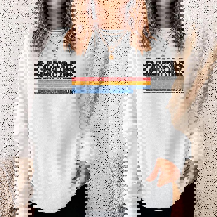 ビンテージ70年代80年代スタイルのダカール、セネガル。 スウェットシャツ 彼女への贈り物