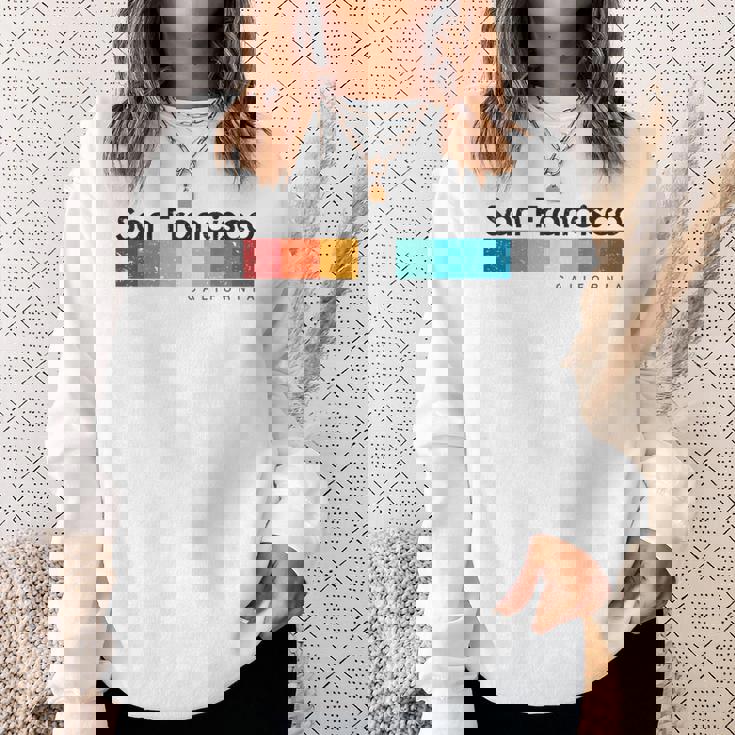 ビンテージサンフランシスコカリフォルニア1980年代レトロデザインtシャツ スウェットシャツ 彼女への贈り物