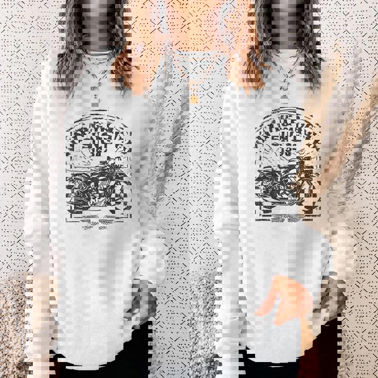 ビンテージレーサー、1964年創業、レトロバイク。オートバイ愛好家。 スウェットシャツ 彼女への贈り物