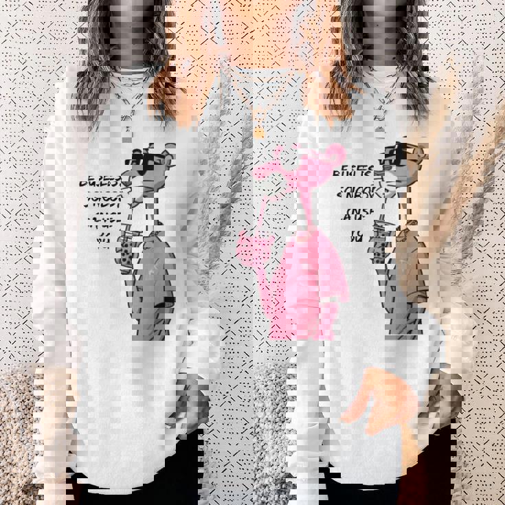 ピンク パンツ Master Of My Own Worth 面白い引用句シャツ スウェットシャツ 彼女への贈り物