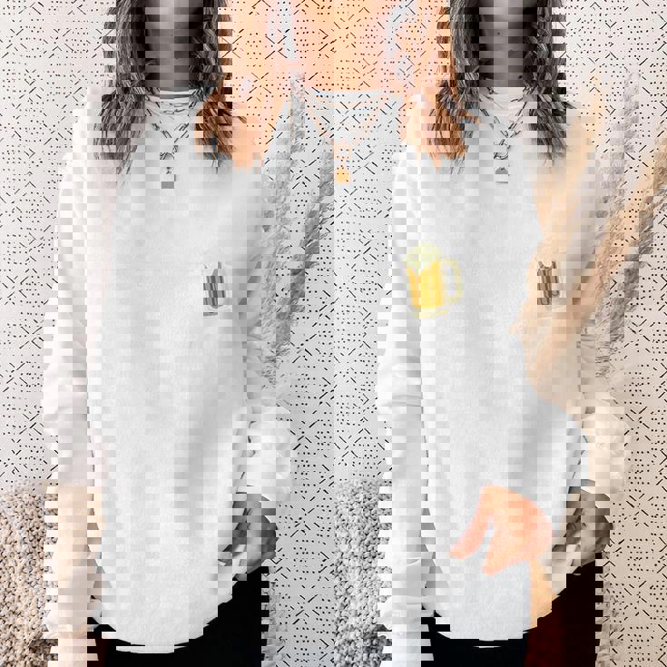 バックプリント フライデー エボリューション ウィークリー カレンダー ビール付き スウェットシャツ 彼女への贈り物