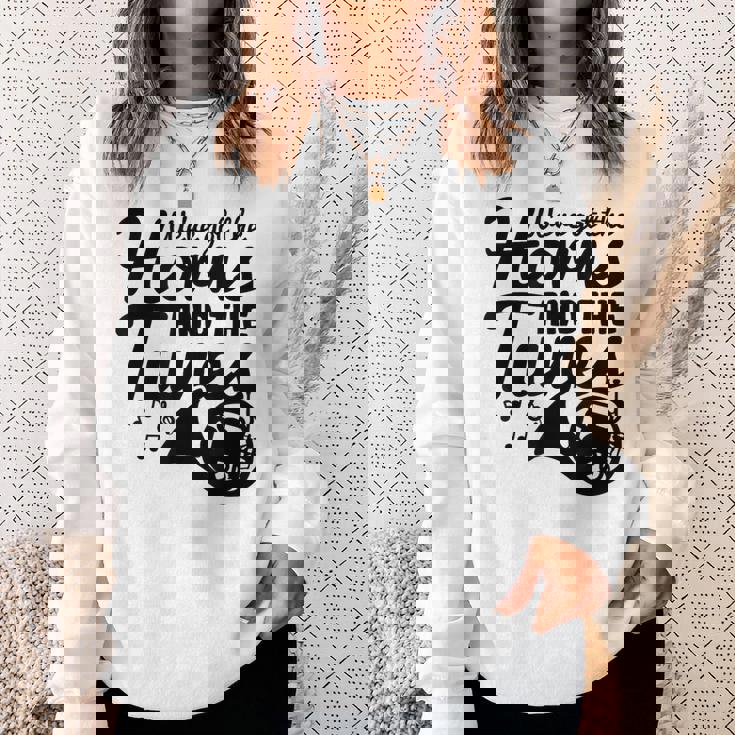 フレンチホルン ダブルホルン スウェットシャツ 彼女への贈り物