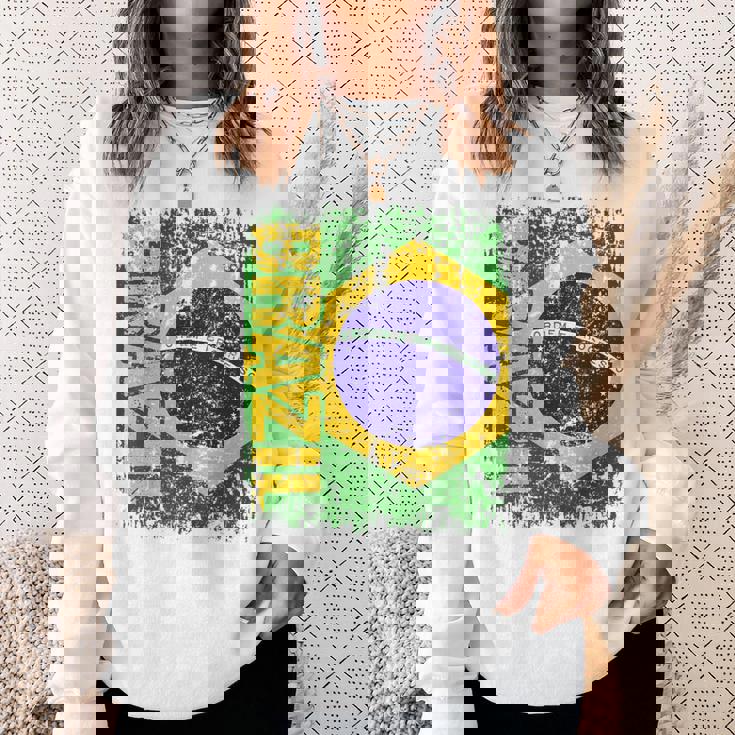 ブラジル 旗 大 国旗 メンズ レディース キッズ ブラジル スウェットシャツ 彼女への贈り物