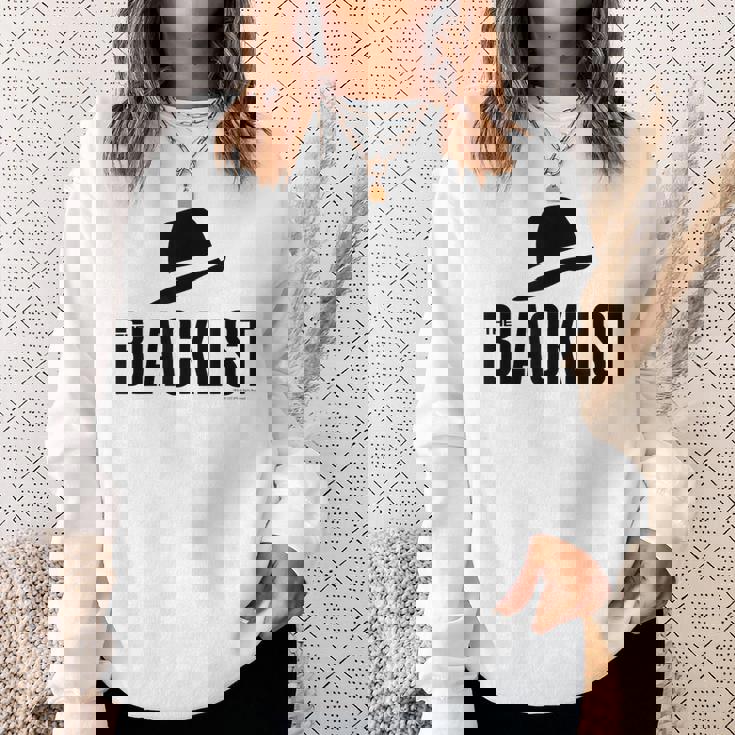 ブラックリストハットアイコン スウェットシャツ 彼女への贈り物