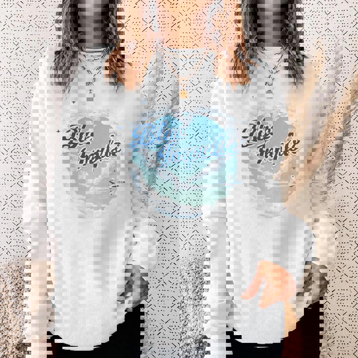 ブルーインパルス Heartfull In Theky （カラー） 長袖tシャツ スウェットシャツ 彼女への贈り物