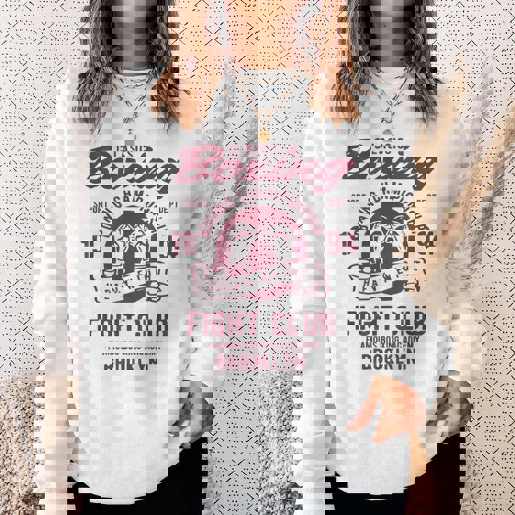 ボクシングクラシックヘビー級ファイトクラブ名門アカデミーボクシング スウェットシャツ 彼女への贈り物