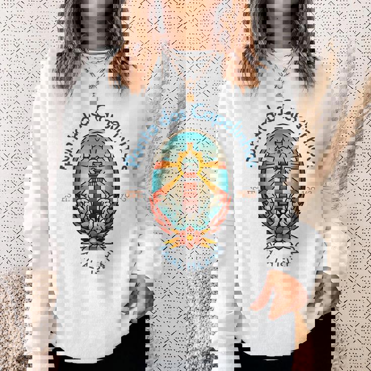 ポンタ・ドス・カペリーニョス灯台 アゾレス諸島 スウェットシャツ 彼女への贈り物