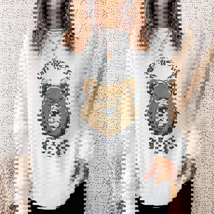 ママパパベアを突かないで スウェットシャツ 彼女への贈り物