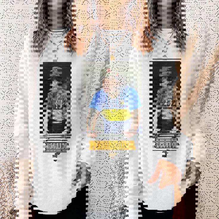 マラドーナ ボカハバノ 長袖tシャツ スウェットシャツ 彼女への贈り物