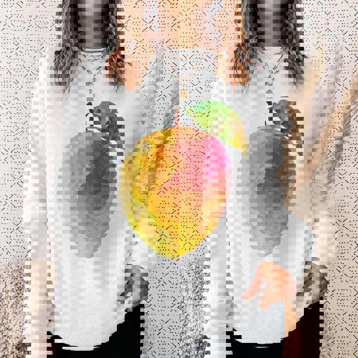 マンゴーフルーツモチーフアートマンゴー スウェットシャツ 彼女への贈り物