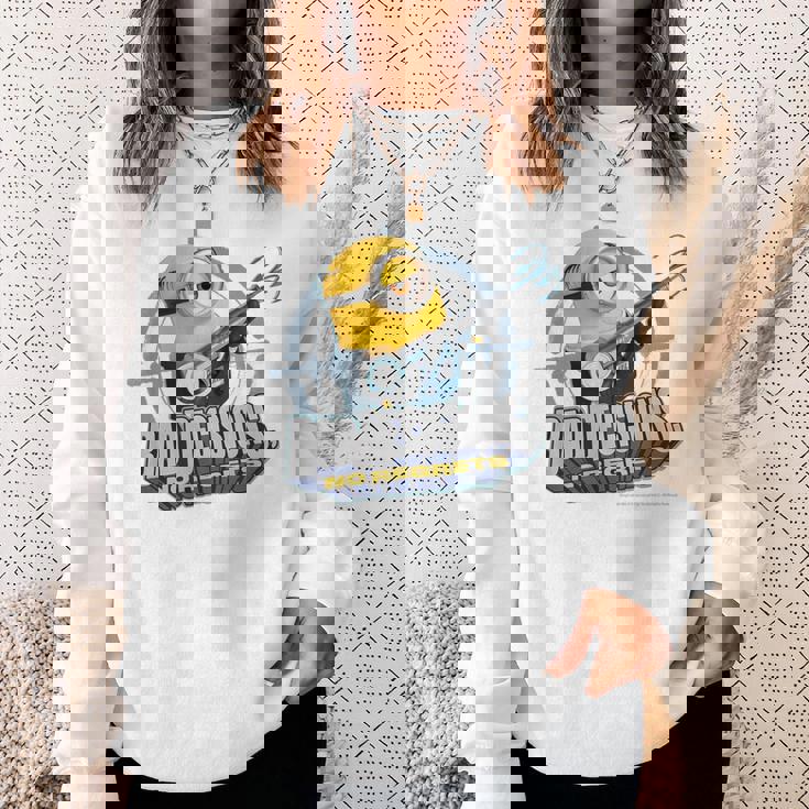 ミニオン Bad Decisionsno Regrets スウェットシャツ 彼女への贈り物