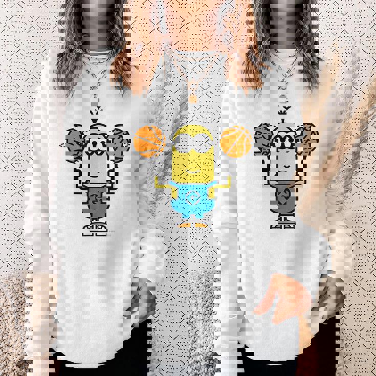 ミニオン Basket Ball Kevindouble Ball スウェットシャツ 彼女への贈り物