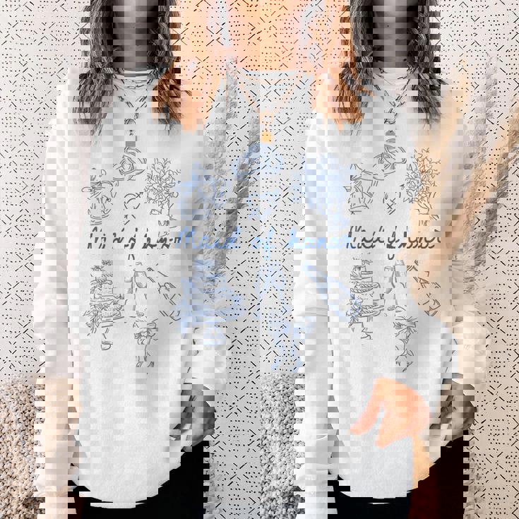 メイド・オブ・オナー ブライズメイド ブライダルパーティー 結婚式 独身 スウェットシャツ 彼女への贈り物