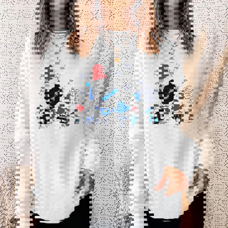 メリークリスマス アストロボット ファニースウェットシャツ スウェットシャツ 彼女への贈り物