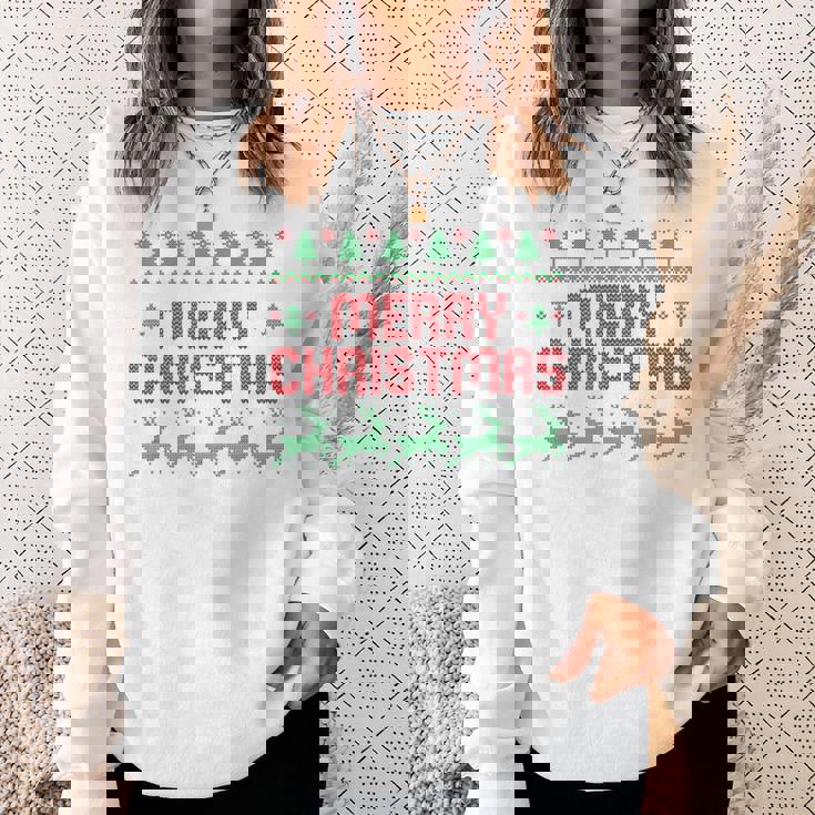 メリー・クリスマス スウェットシャツ 彼女への贈り物