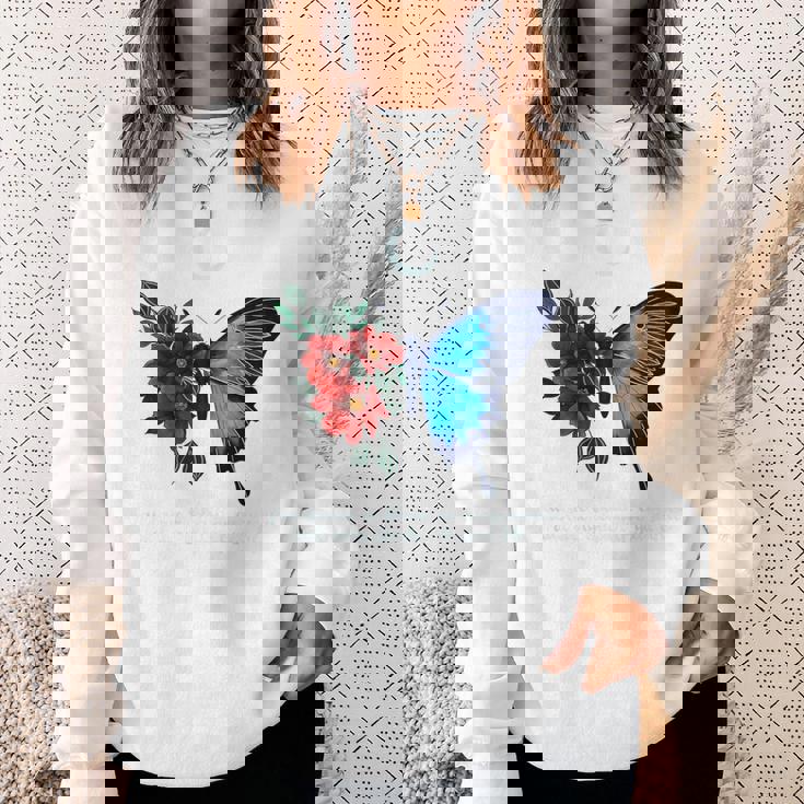 モナーク 蝶 天体 蝶 太陽 月 満ち欠け マジカル。 スウェットシャツ 彼女への贈り物