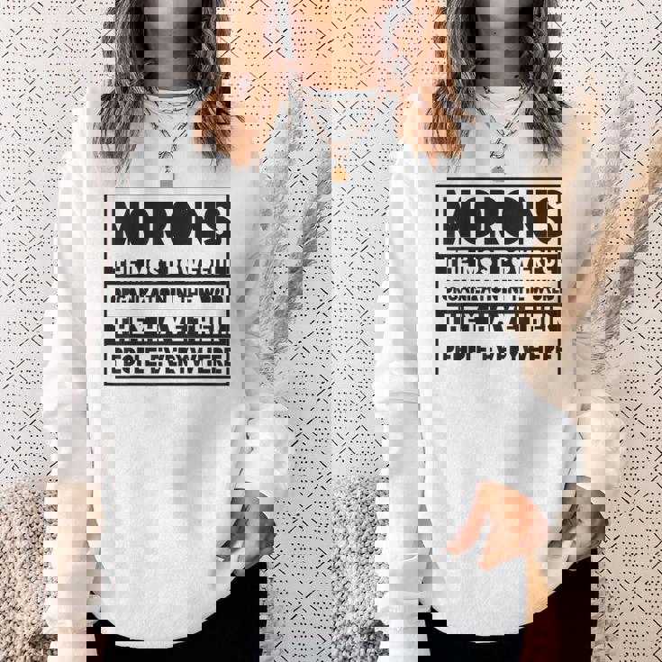 モロン スウェットシャツ 彼女への贈り物