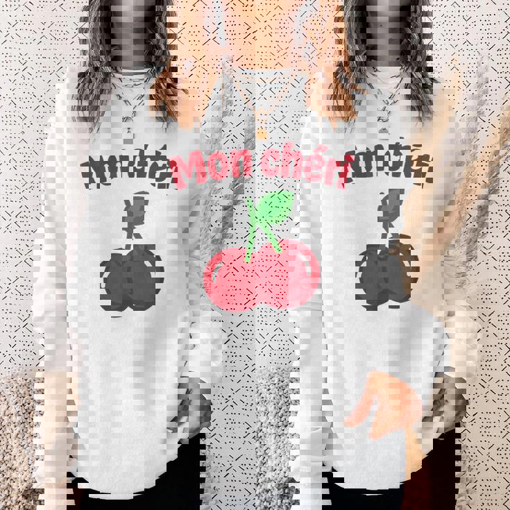 モンシェリ、チェリー スウェットシャツ 彼女への贈り物