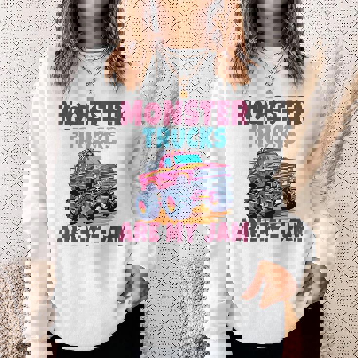 モンスタートラックアーマイジャムモンスタートラックキッズ スウェットシャツ 彼女への贈り物