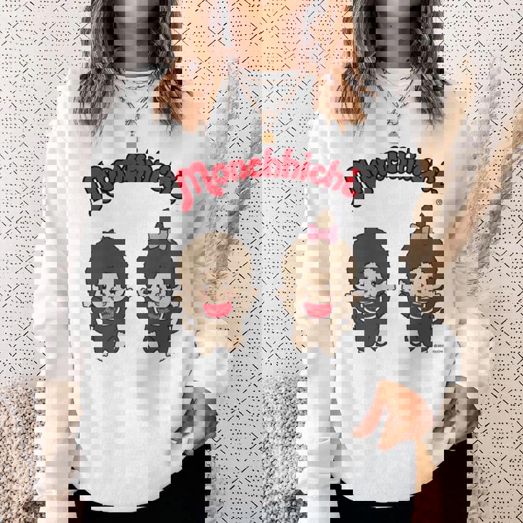 モンチッチグラフィック 長袖tシャツ スウェットシャツ 彼女への贈り物