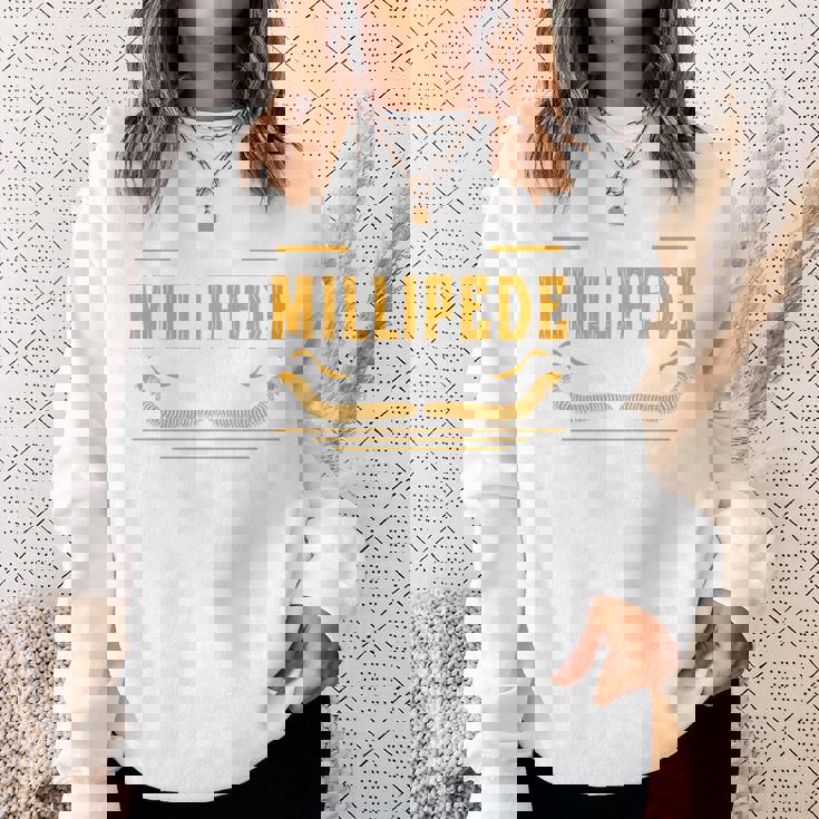 ヤスデって面白いよ節足動物ヤスデペット飼い主 長袖tシャツ スウェットシャツ 彼女への贈り物